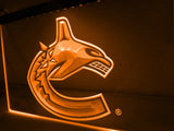 Vancouver Canucks LED Neon Sign Electrical - Orange - TheLedHeroes
