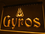 Gyros LED Neon Sign USB - Orange - TheLedHeroes