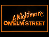 FREE A Nightmare On Elm Street (2) LED Sign - Orange - TheLedHeroes