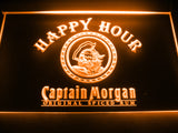 FREE Captain Morgan Spiced Rum Happy Hour LED Sign - Orange - TheLedHeroes