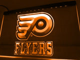 Philadelphia Flyers LED Neon Sign USB - Orange - TheLedHeroes
