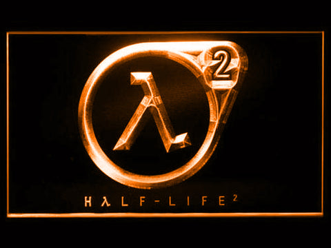 FREE Half-Life 2 LED Sign - Orange - TheLedHeroes