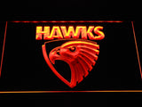 FREE Hawthorn Football Club LED Sign - Orange - TheLedHeroes