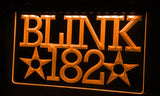 Blink 182 (2) LED Neon Sign Electrical - Orange - TheLedHeroes