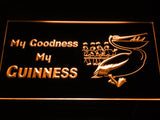My Goodness My Guinness LED Neon Sign Electrical - Orange - TheLedHeroes