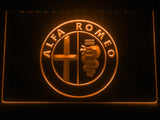 Alfa Romeo LED Neon Sign USB - Orange - TheLedHeroes