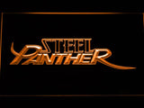 Steel Panther LED Neon Sign USB - Orange - TheLedHeroes