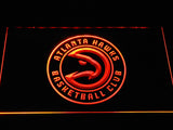 Atlanta Hawks 2 LED Sign - Orange - TheLedHeroes