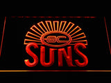 Gold Coast Football Club LED Neon Sign USB - Orange - TheLedHeroes