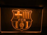 FC Barcelona LED Neon Sign USB - Orange - TheLedHeroes