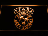 Biohazard Stars RPD Resident Evil LED Neon Sign Electrical - Orange - TheLedHeroes