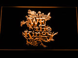 We the Kings LED Neon Sign USB - Orange - TheLedHeroes