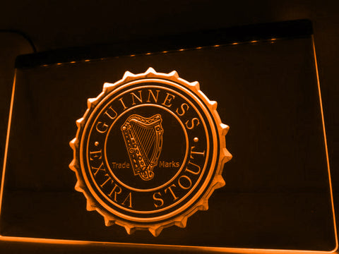 FREE Guinness Extra Staut LED Sign - Orange - TheLedHeroes