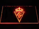 FREE Sporting de Gijón LED Sign - Orange - TheLedHeroes