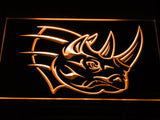Grand Rapids Rampage 2 LED Neon Sign USB - Orange - TheLedHeroes