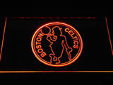 FREE Boston Celtics 2 LED Sign - Orange - TheLedHeroes