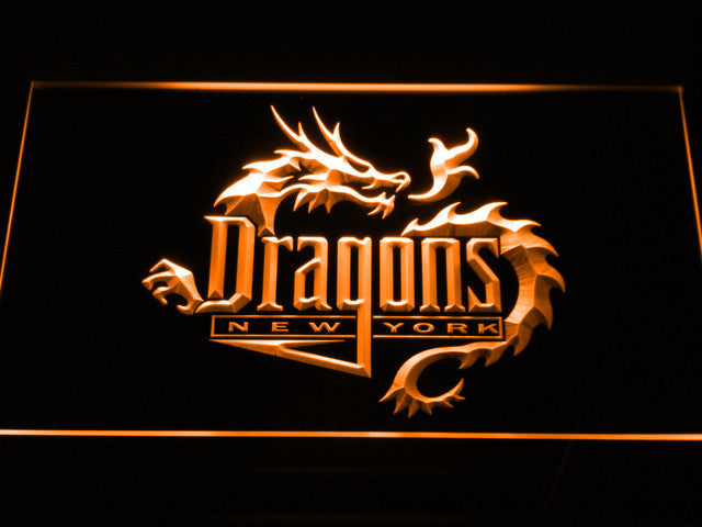 FREE New York Dragons LED Sign - Orange - TheLedHeroes