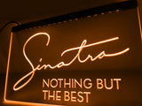 Frank Sinatra Nothing But the Best LED Neon Sign USB - Orange - TheLedHeroes