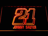 Johnny Sauter LED Neon Sign USB - Orange - TheLedHeroes