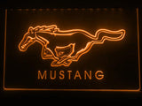 Ford Mustang LED Neon Sign Electrical - Orange - TheLedHeroes