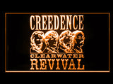 FREE Creedence Clearwater Revival LED Sign - Orange - TheLedHeroes