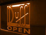 Duff Open LED Neon Sign Electrical - Orange - TheLedHeroes