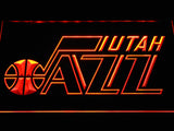 Utah Jazz 2 LED Sign - Orange - TheLedHeroes