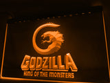 FREE Godzilla King of the Monsters LED Sign - Orange - TheLedHeroes