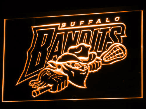 FREE Buffalo Bandits LED Sign - Orange - TheLedHeroes