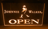 FREE Johnnie Walker Open LED Sign - Orange - TheLedHeroes