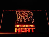Brisbane Heat LED Neon Sign USB - Orange - TheLedHeroes