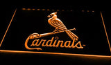 St. Louis Cardinals LED Neon Sign USB - Orange - TheLedHeroes