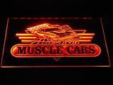 FREE American Muscle Cars LED Sign 2 - Orange - TheLedHeroes