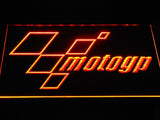 MotoGP LED Neon Sign USB - Orange - TheLedHeroes
