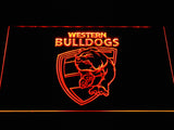 Western Bulldogs LED Neon Sign Electrical - Orange - TheLedHeroes