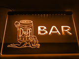 FREE Duff Bar (2) LED Sign - Orange - TheLedHeroes