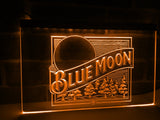Blue Moon (2) LED Neon Sign Electrical - Orange - TheLedHeroes