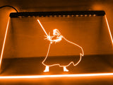 Star Wars Darth Vader (2) LED Neon Sign Electrical - Orange - TheLedHeroes