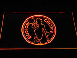 Boston Celtics 2 LED Neon Sign Electrical - Orange - TheLedHeroes