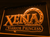 Xena Warrior Princess LED Neon Sign Electrical - Orange - TheLedHeroes