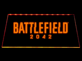Battlefield 2042 LED Neon Sign USB - Orange - TheLedHeroes
