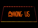 Among us LED Neon Sign Electrical - Orange - TheLedHeroes