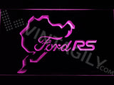 Ford RS Nürburgring LED Sign - Purple - TheLedHeroes