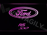 Ford RS 500 LED Neon Sign USB - Purple - TheLedHeroes