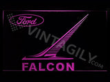 Ford Falcon LED Neon Sign USB - Purple - TheLedHeroes