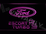 Ford Escort RS Turbo LED Sign - Purple - TheLedHeroes