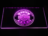 Harley Davidson Badge LED Sign - White - TheLedHeroes