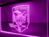 Metal Gear Solid Wolf LED Neon Sign Electrical - Purple - TheLedHeroes