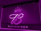 FREE Budweiser  LED Sign - Purple - TheLedHeroes