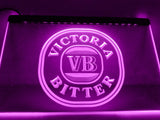 Victoria Bitter Beer LED Neon Sign USB - Purple - TheLedHeroes